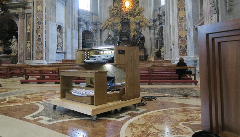Allen Organ in St. Peters's Basilica