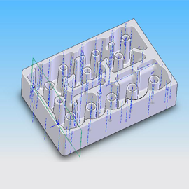 RF Filter 3D Model View